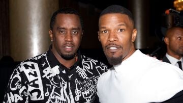 Sean Combs y Jamie Foxx en 2017