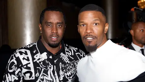 Sean Combs y Jamie Foxx en 2017 Sean Combs y Jamie Foxx en 2017
