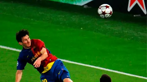El gol de Messi al Manchester United en la final de Champions de 2009 El gol de Messi al Manchester United en la final de Champions de 2009