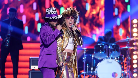 Funky power: Gisela y Agoney lo dan todo como Jamiroquai y Anastacia en &lsquo;Bad girls&rsquo;