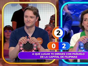 Manu y Rosa en Pasapalabra