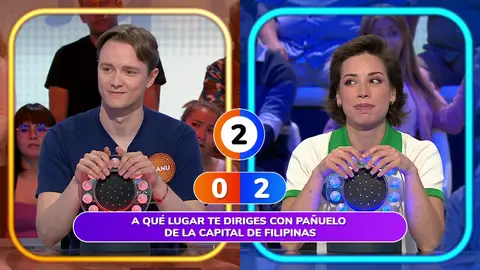 Manu y Rosa en Pasapalabra Manu y Rosa en Pasapalabra