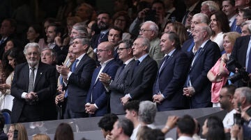 Florentino Pérez rompió a llorar en las despedidas de Modric y Ancelotti