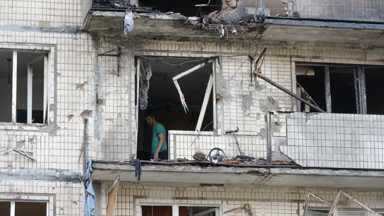 Imagen de un edificio en Kiev Imagen de un edificio en Kiev