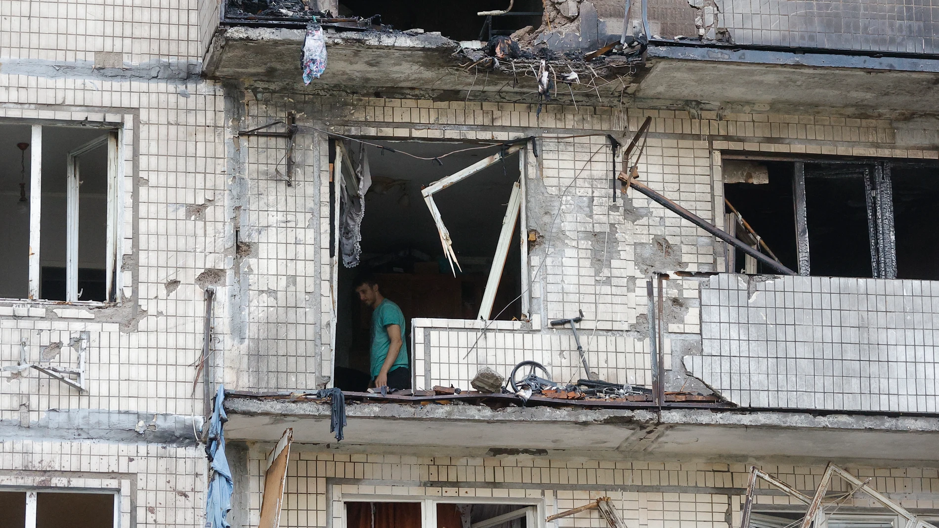 Imagen de un edificio en Kiev Imagen de un edificio en Kiev