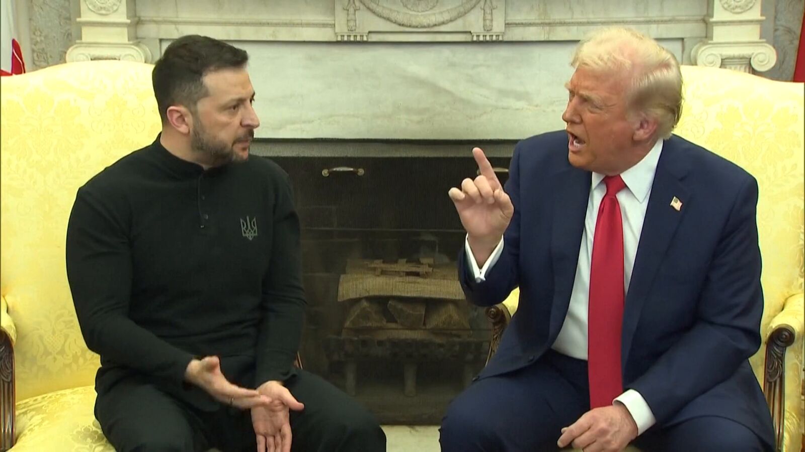 ¿Cómo son las incómodas negociaciones con Donald Trump?: Zelenski, el presidente de Sudáfrica, el rey Abdullah II