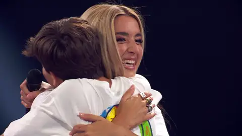 “Tú has nacido artista”: Lola Índigo, con la emoción a flor de piel gracias a la actuación de David “Tú has nacido artista”: Lola Índigo, con la emoción a flor de piel gracias a la actuación de David