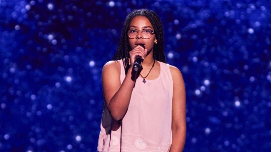 Carla, talent de La Voz Kids