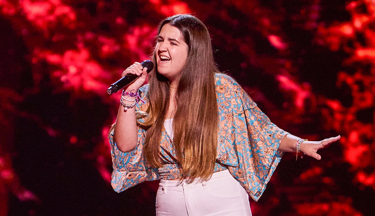 Nerea, talent de La Voz Kids