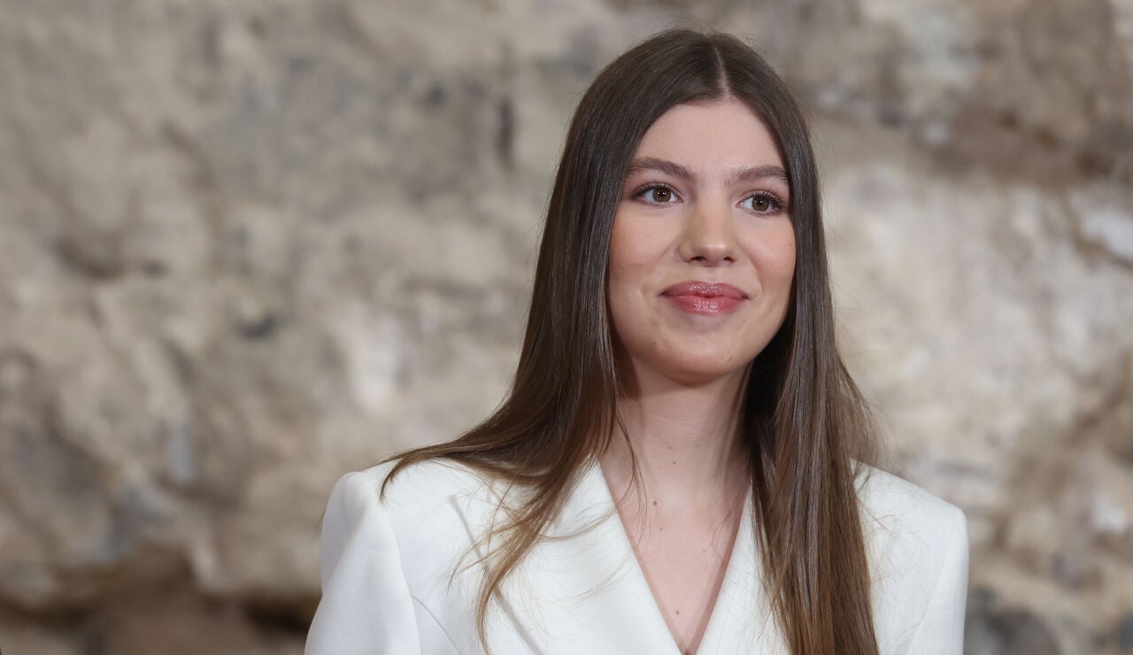 La infanta Sof&iacute;a en su primer acto institucional en solitario