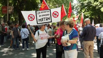 Manifestación sanidad