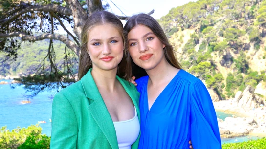 La princesa Leonor y la infanta Sofía La princesa Leonor y la infanta Sofía