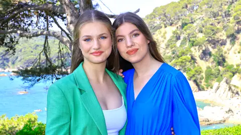 La princesa Leonor y la infanta Sofía La princesa Leonor y la infanta Sofía