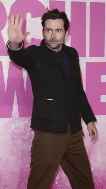 El actor David Tennant El actor David Tennant