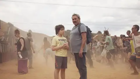 Escena de Sirat Escena de Sirat