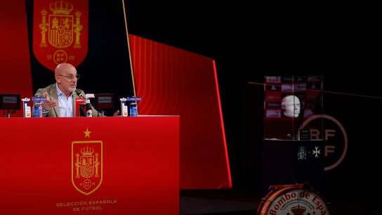 Luis de la Fuente comparece en rueda de prensa en Las Rozas