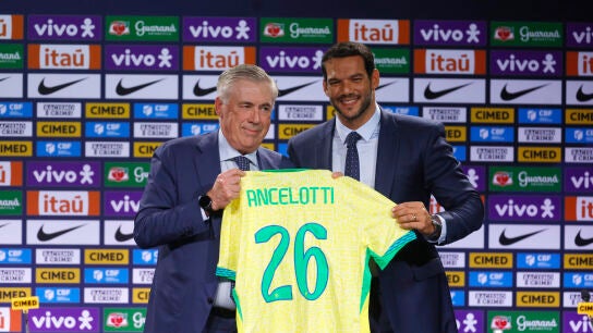 Ancelotti, presentado como nuevo t&eacute;cnico de Brasil
