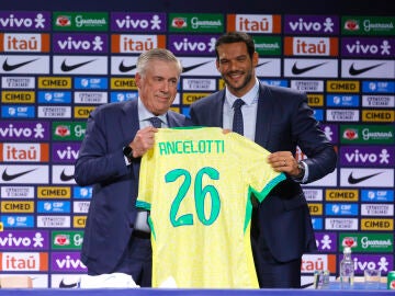 Ancelotti, presentado como nuevo técnico de Brasil