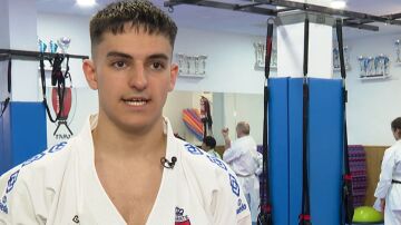 Iván Martín Montenegro, campeón de Europa de kárate