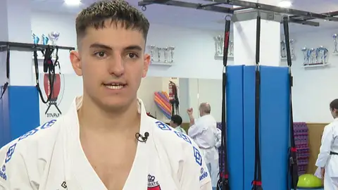 Iván Martín Montenegro, campeón de Europa de kárate Iván Martín Montenegro, campeón de Europa de kárate