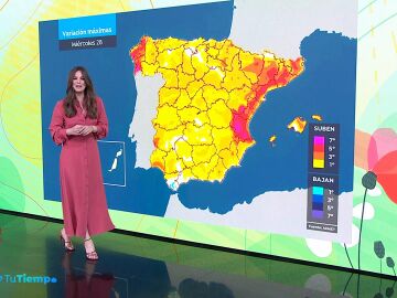 La previsión del tiempo de Mercedes Martín