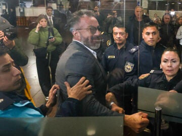 Leopoldo Luque, a su llegada al juicio por la muerte de Diego Armando Maradona este martes, en Buenos Aires 