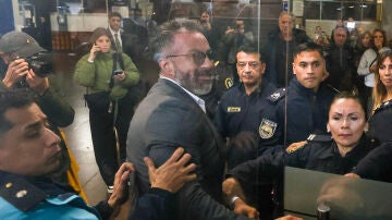 Leopoldo Luque, a su llegada al juicio por la muerte de Diego Armando Maradona este martes, en Buenos Aires 