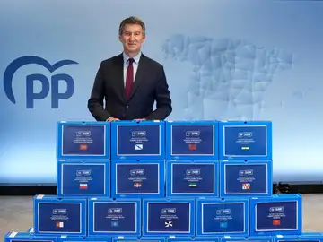 Feijóo presenta sus avales para seguir al frente del PP y conseguir un cambio en el gobierno Feijóo presenta sus avales para seguir al frente del PP y conseguir un cambio en el gobierno