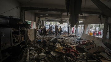 Ataque a un colegio en Gaza, Al Daraj 