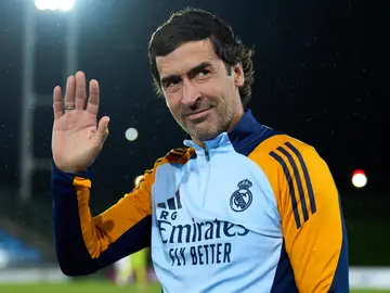 Raúl González, técnico del Castilla Raúl González, técnico del Castilla