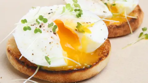 Huevos pochados Huevos pochados