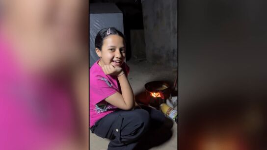 Jaqeen, la ni&ntilde;a palestina que compart&iacute;a su d&iacute;a a d&iacute;a en Gaza