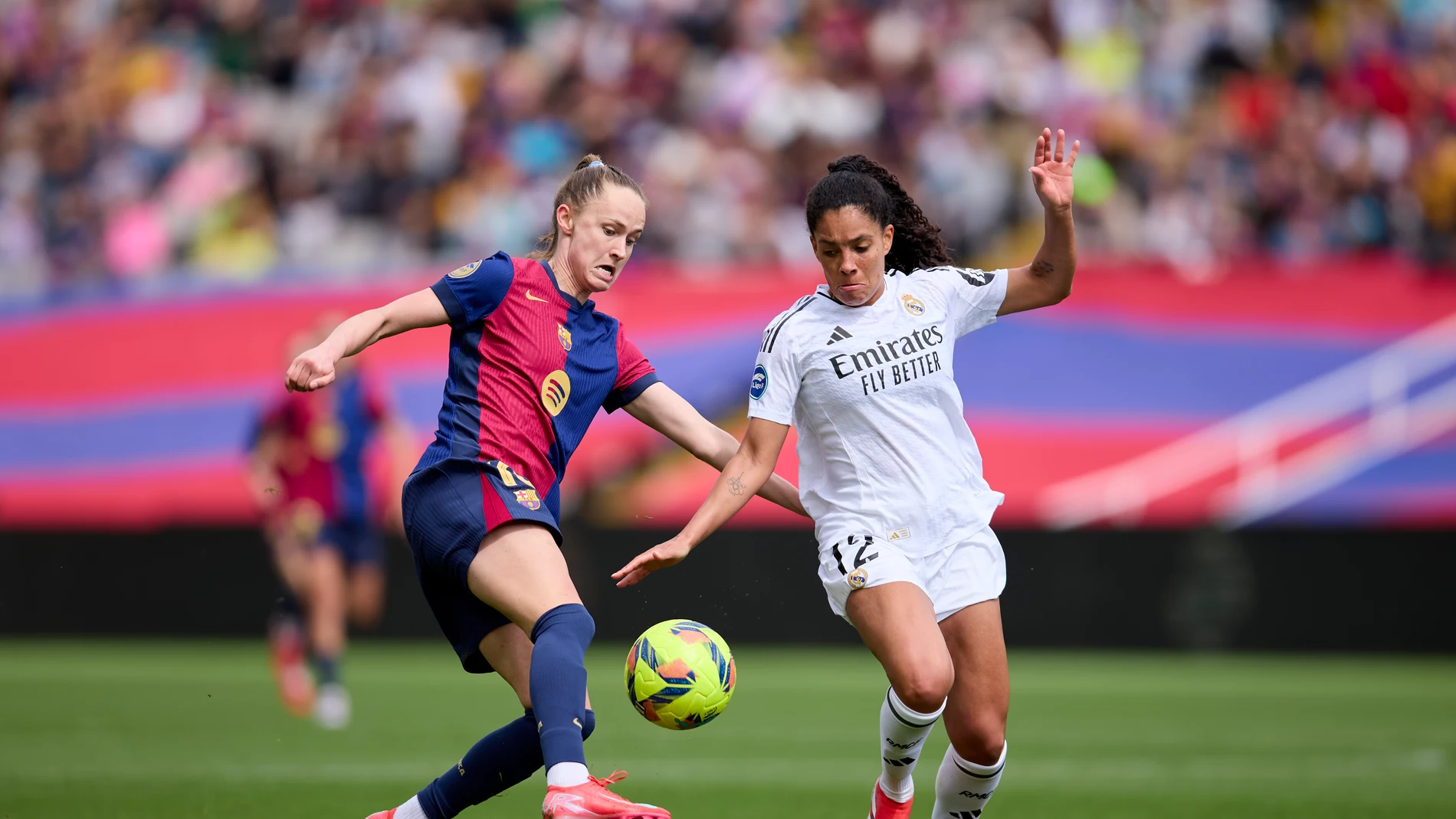 Barcelona vs Real Madrid de la Liga F Barcelona vs Real Madrid de la Liga F