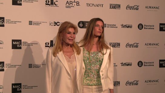 La baronesa Thyssen y su hija Carmen