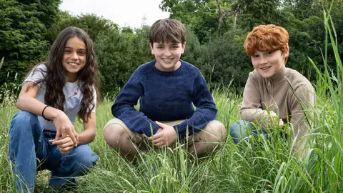 Dominic McLaughlin, Arabella Stanton y Alastair Stout, los nuevos protagonistas de Harry Potter. Dominic McLaughlin, Arabella Stanton y Alastair Stout, los nuevos protagonistas de Harry Potter.