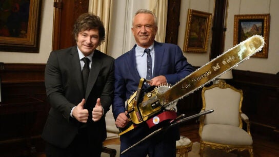 Milei recibe a Kennedy Jr
