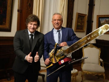 Milei recibe a Kennedy Jr