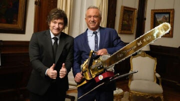Milei recibe a Kennedy Jr