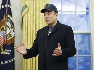 Elon Musk en el Despacho Oval de la Casa Blanca