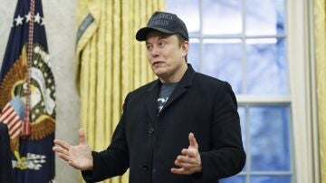 Elon Musk en el Despacho Oval de la Casa Blanca