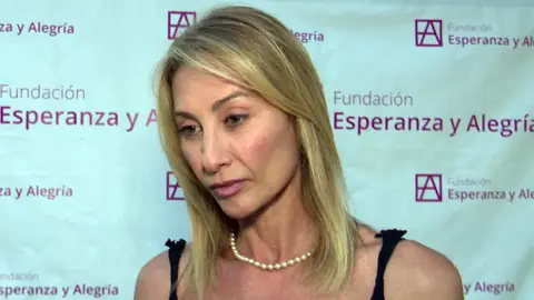 Mónica Pont, en un evento solidario Mónica Pont, en un evento solidario