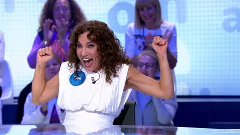 La alegría de Toni Acosta en Pasapalabra… ¡gracias a Alejandro Sanz! La alegría de Toni Acosta en Pasapalabra… ¡gracias a Alejandro Sanz!