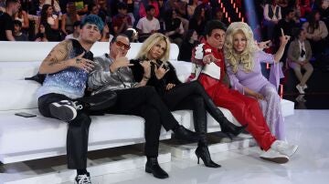 Las reacciones a la imitación de Melani y la emoción de los concursantes: así se vivió la octava gala detrás de cámaras