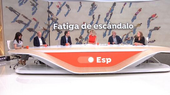 En "Espejo P&uacute;blico" el polit&oacute;logo Javier S&aacute;nchez explica qu&eacute; es la fatiga del esc&aacute;ndalo