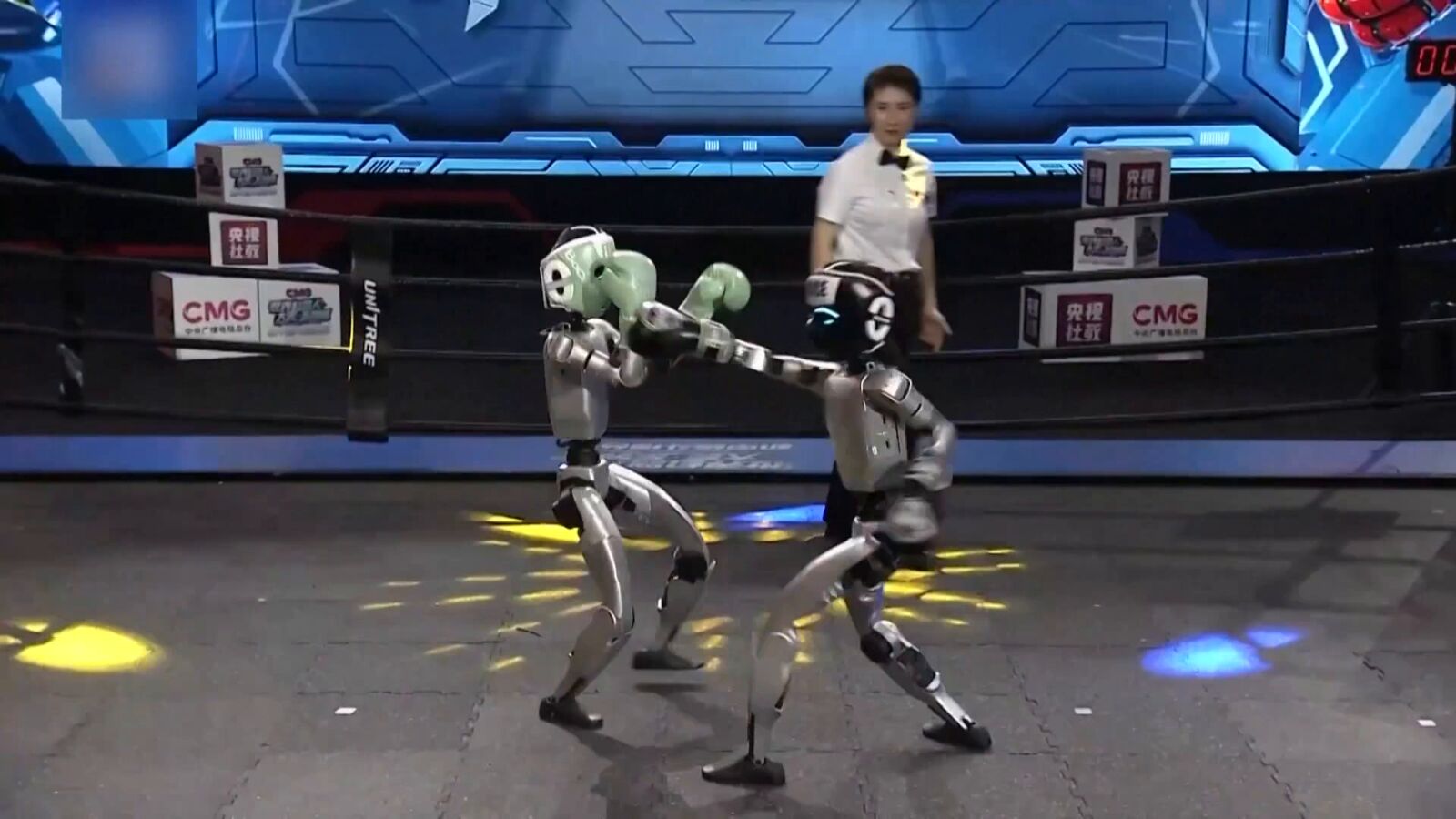 Los robots llegan al mundo de la MMA: China, el primer país en realizar exhibiciones 