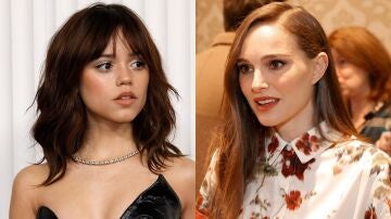 Jenna Ortega y Natalie Portman en un montaje