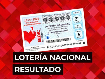 Sorteo Lotería Nacional: Comprobar décimo de hoy sábado 31 de mayo, en directo