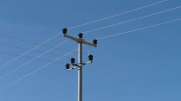 Imagen de archivo de un poste de luz