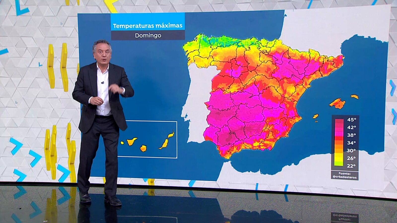 La advertencia de Roberto Brasero para este fin de semana: 