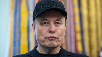 Elon Musk durante una conferencia de prensa en la Casa Blanca